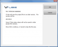 Vtube-2.2 OlderFileVersion WarnDialog.png