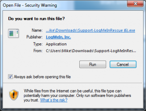 LogmeinRescue chrome run.png